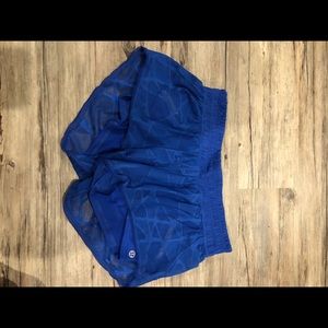 Lululemon Royal Blue Shorts